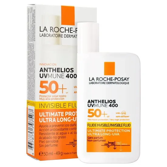 La Roche Posay Protector Solar Anthelios F.Invisible SPF50+ · Protetor Solar