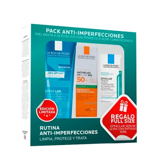 La Roche Posay Set Anti-Imperfecciones Toque Seco+Gel 300+30ML · Kit