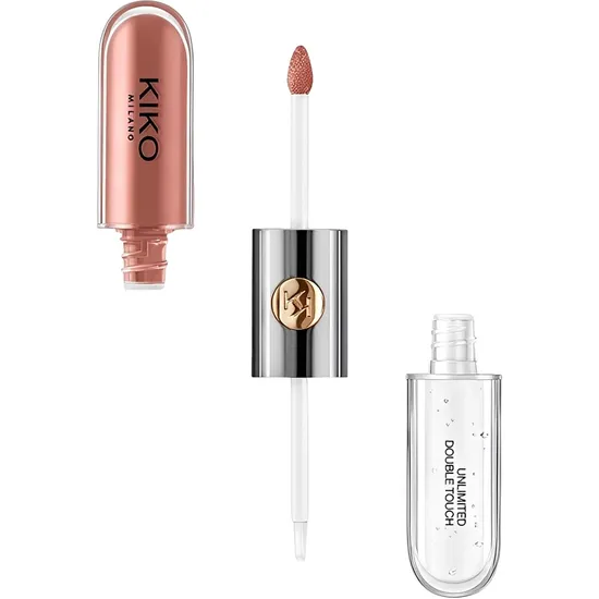 Líquido Kiko Milano Unlimited Double Touch - 103 Natural Rose · Batom