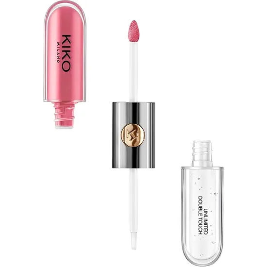 Líquido Kiko Milano Unlimited Double Touch - 119 Rhododendron Pink · Batom