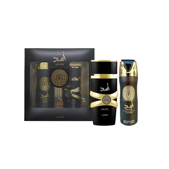 Lattafa Asad Kit Men 100ML+Deo 200ML · Desodorante