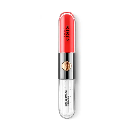 Labial Kiko Milano Unlimited Double Touch (115 Fire Red) – 2X3ML · Gloss