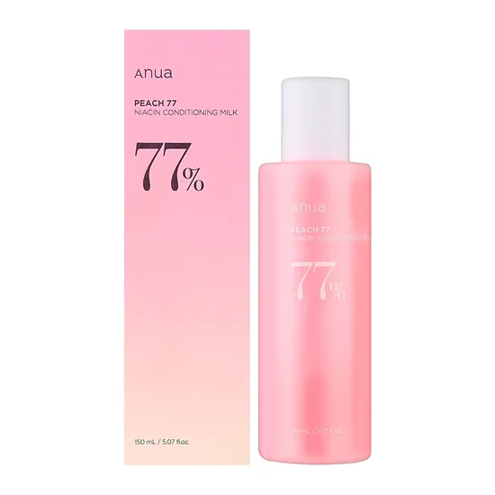 Loção Facial Anua Peach 77% Niacin Conditioning Milk · Tratamento Facial