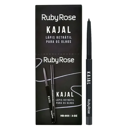 Retrátil para Olhos Ruby Rose Kajal HB-055 - 36 Unidades · Lápis