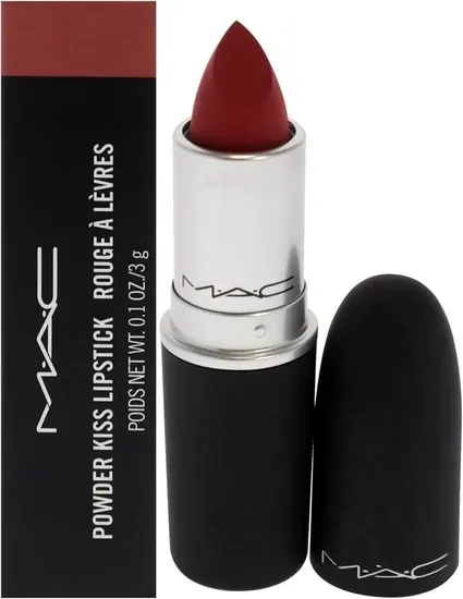 Mac Powder Kiss Lipstick Stay Curious · Batom