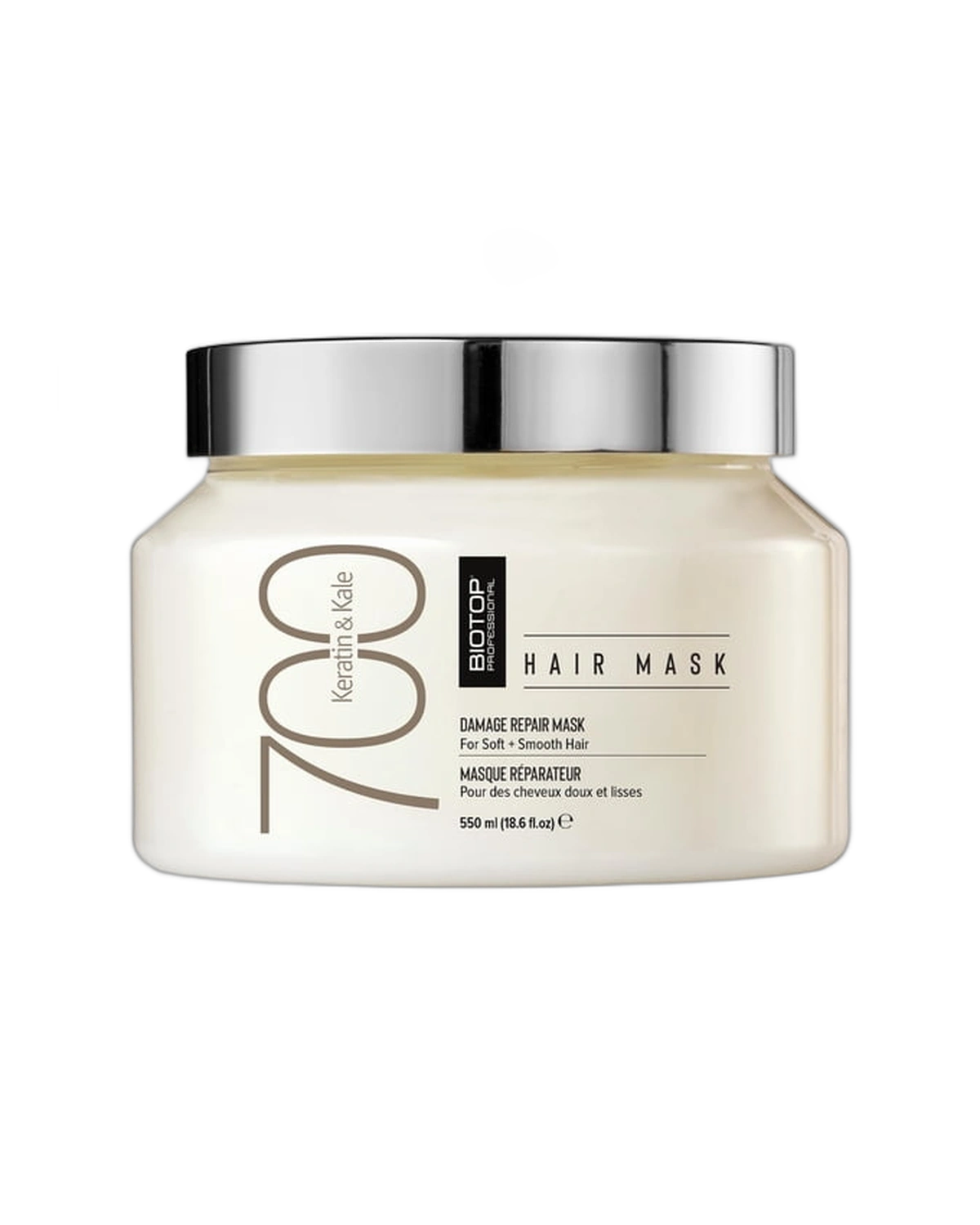 Biotop Professional 700 Keratin & Kale · Máscara Capilar