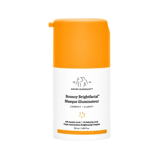 Drunk Elephant Bouncy Brightfacial · Máscara Facial