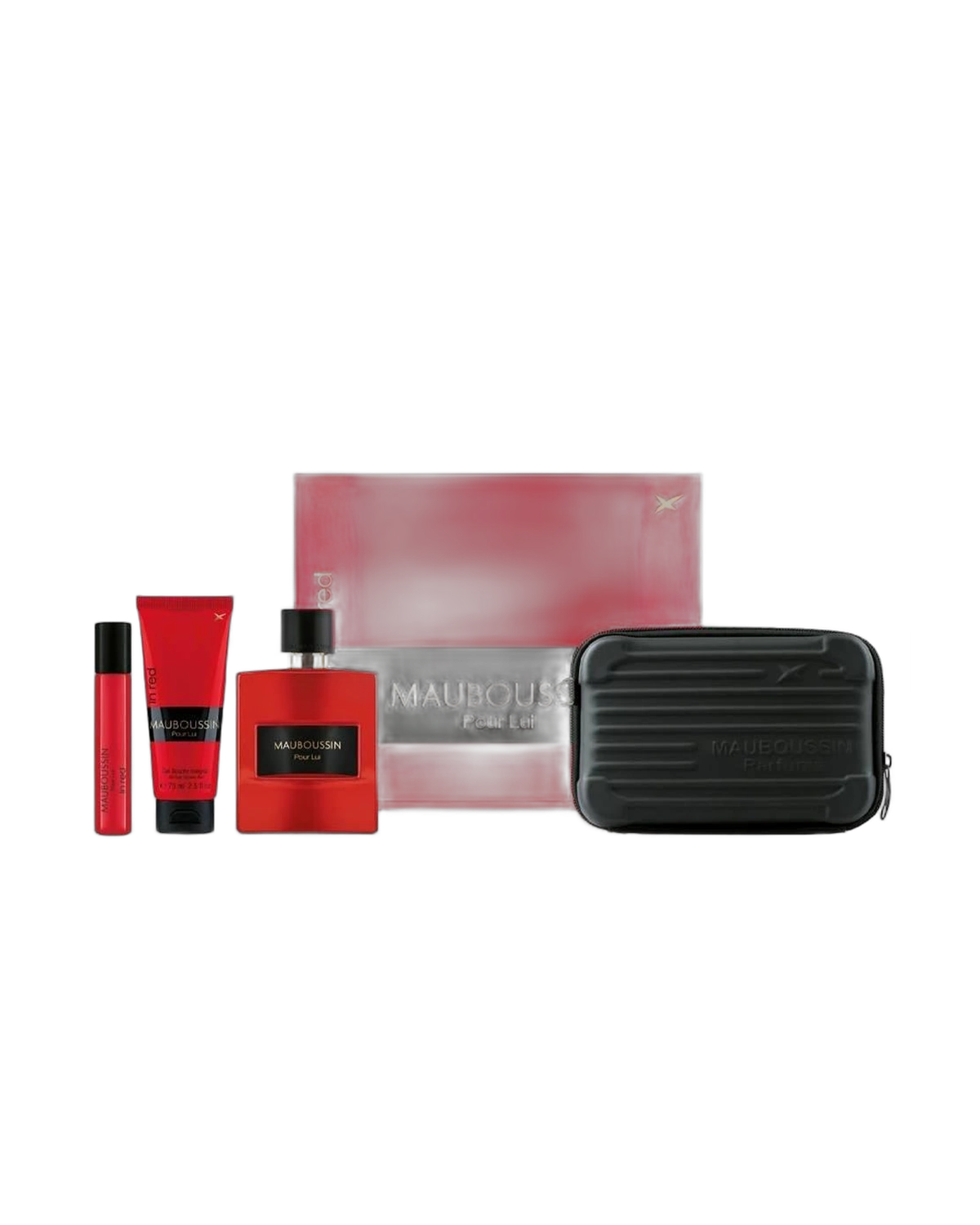 Mauboussin In Red Edp Set 100ML+BL+SG