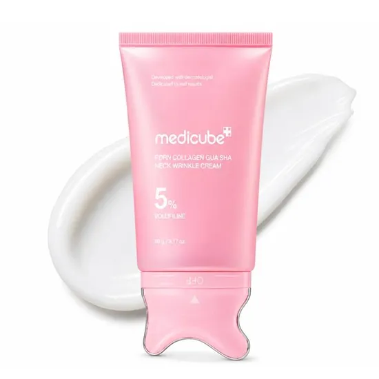 Medicube PDRN Collagen Gua Sha Neck Wrin Cream 5% · Creme Facial