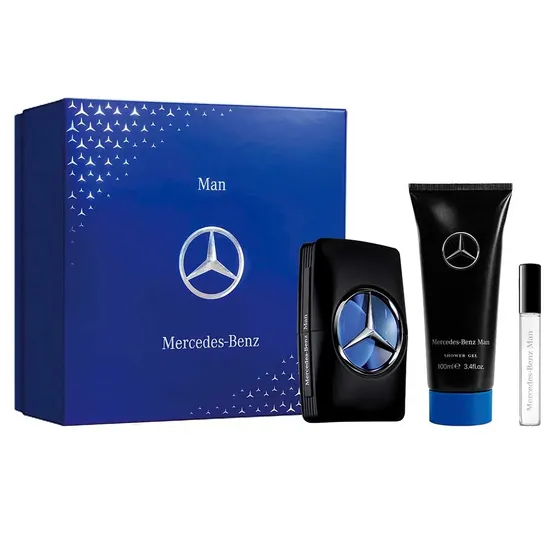 Mercedes-Benz Kit Man Eau de Toilette 100ML+Gel de Baño 100ML+Edt
