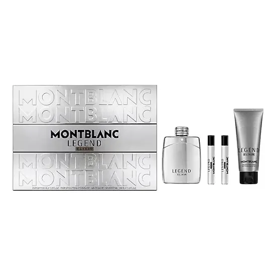 Mont Blanc Legend Elixir Kit 100ML+2X7.5ML+Sho Gel