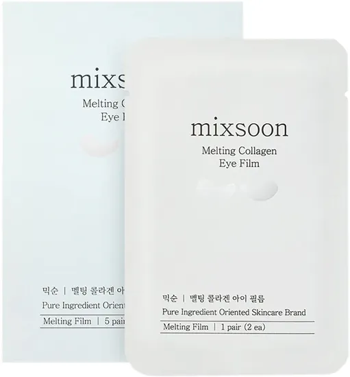 Máscara para Olhos Mixsoon Melting Collagen Eye Film (5 Pares) · Máscara Facial