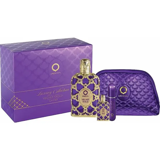 Orientica Set Velvet Gold Edp 80ML7MINI/At/Gi