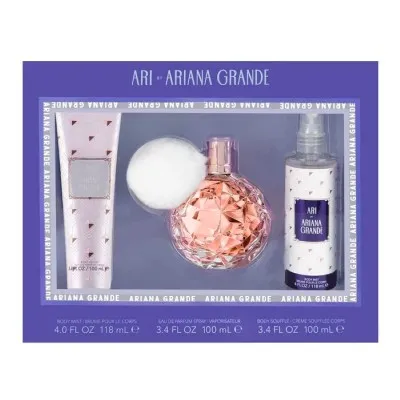 Ariana Grande Kit Ari F 100MLEDP+118ML Body Mist +100ML Souffle