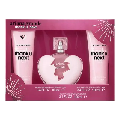 Ariana Grande Kit Thank U Next 100ML+ 100ML Gel+ 100ML Souffle
