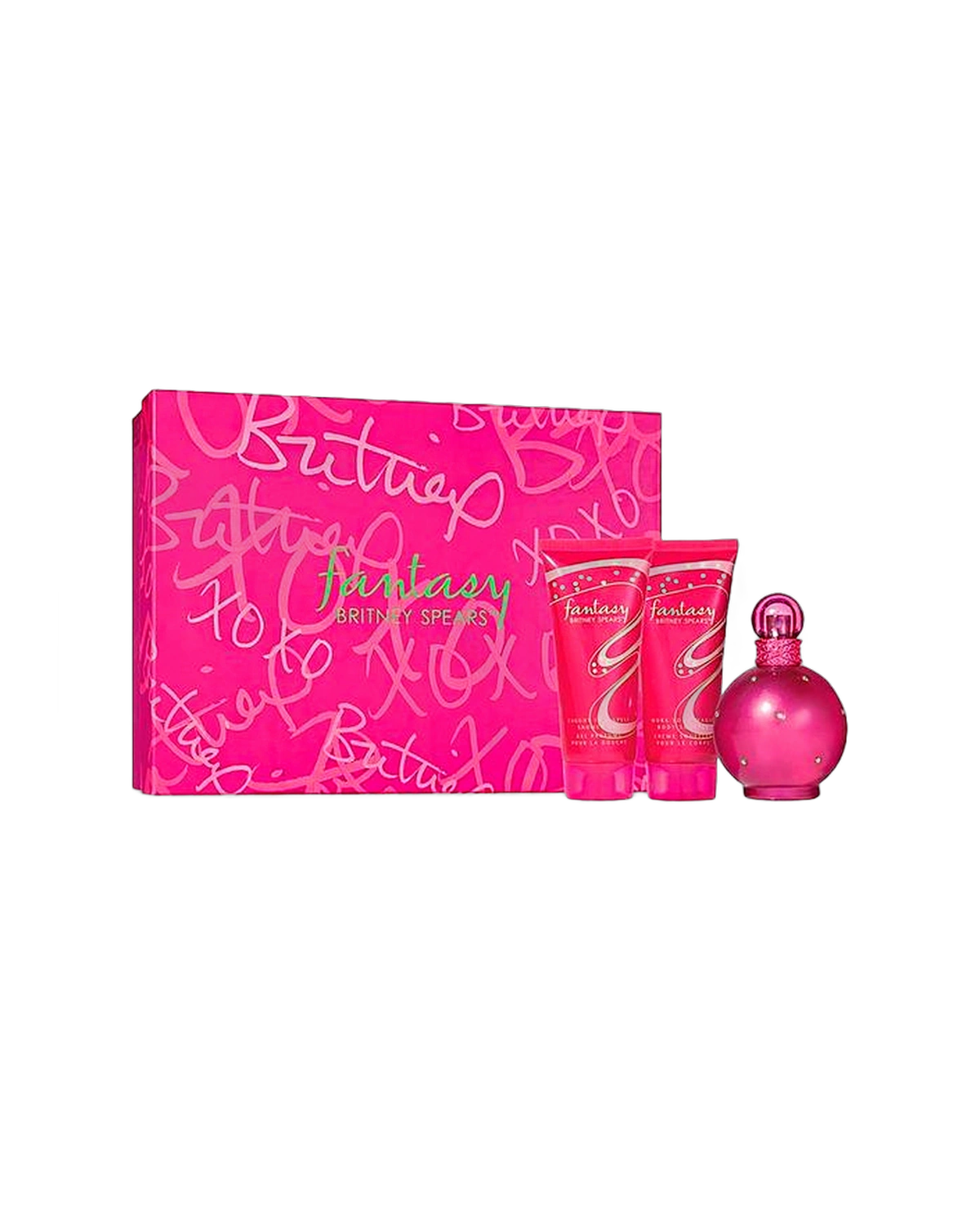Britney Spears Fantasy Kit 3PCS 100ML Edp+100ML Gel+100ML Crema