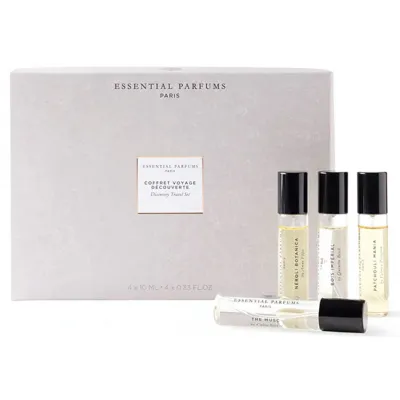 Essential Parfums Voyage Decouverte Coffret Set 4X10ML