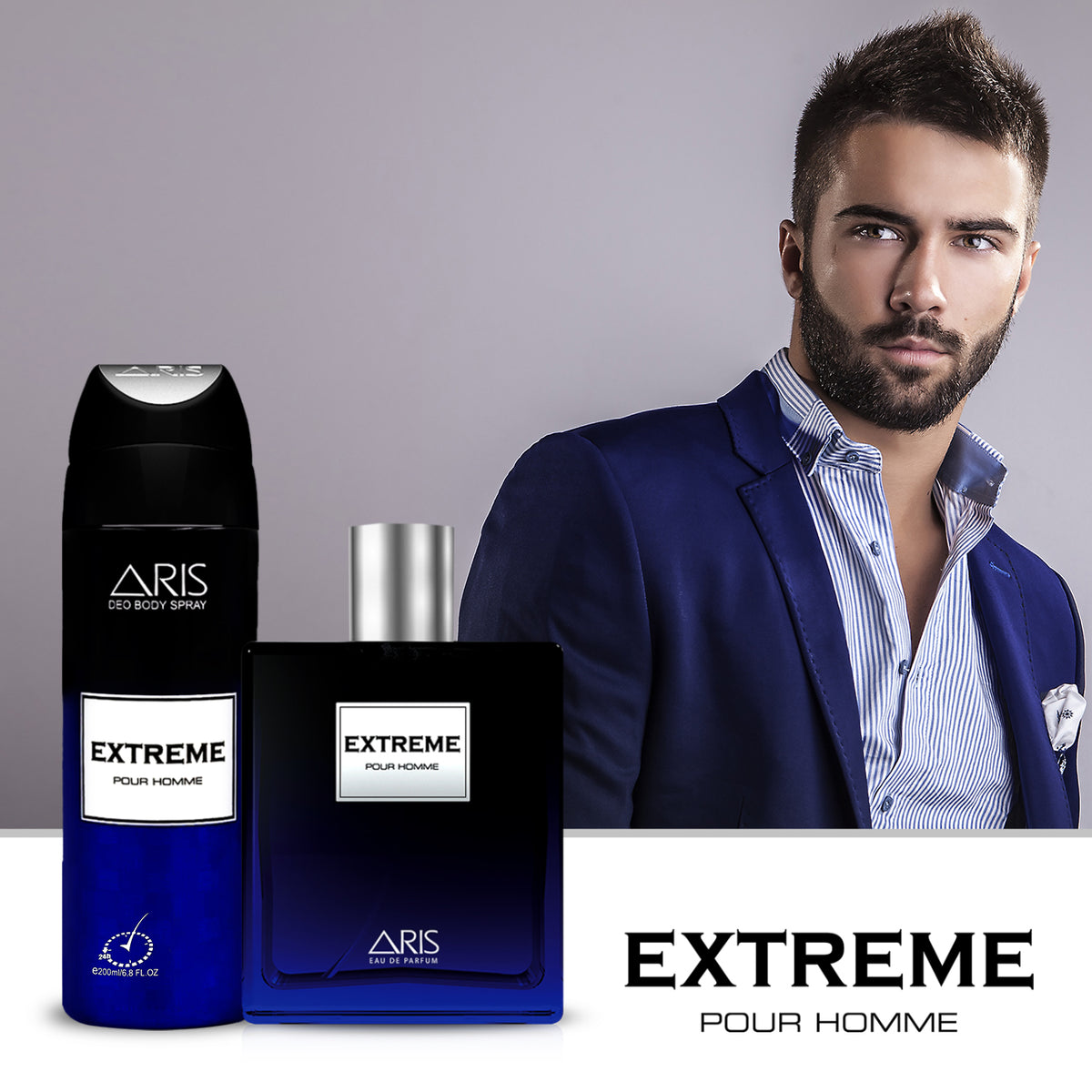 Perfume Aris Extreme Pour Homme Eau de Parfum Masculino 100ML
