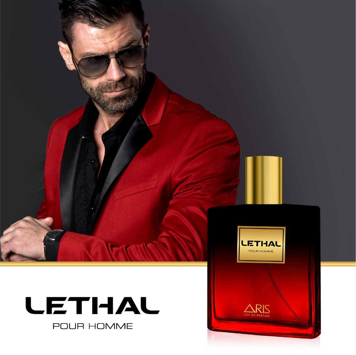 Perfume Aris Lethal Pour Homme Eau de Parfum Masculino 100ML