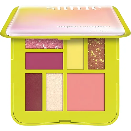 Paleta de Sombras Pupa Milano Life In Color s 7 Tons - 003 Green