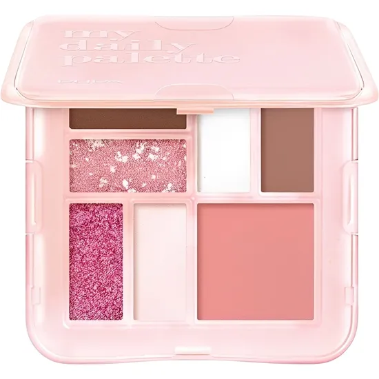 Paleta de Sombras Pupa Milano MY Daily 7 Tons - 004 Dreamlike Pink