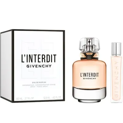 Perf Fem Kit Givenchy L'Interdit Edp 80ML Fem + Mini