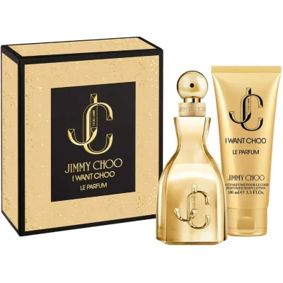 Perf Fem Kit Jimmy Choo I Want Choo Le Parfum 60ML + Body Lotion