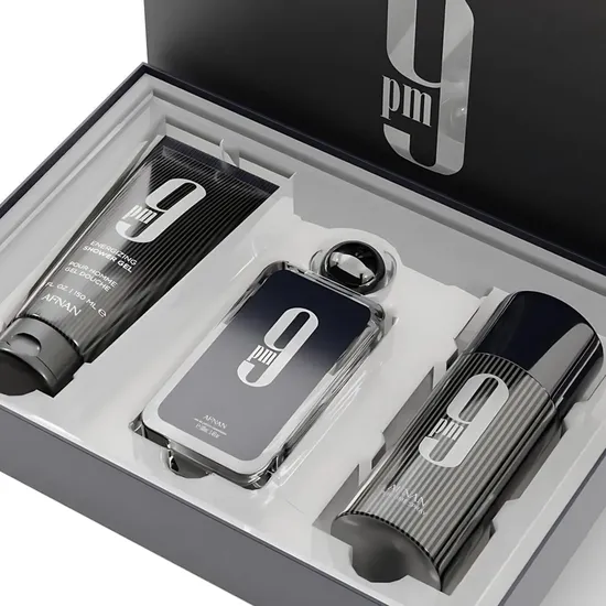 Afnan Kit 9PM Homme 100ML (Perfm+Body Mist+Shower GEL150)
