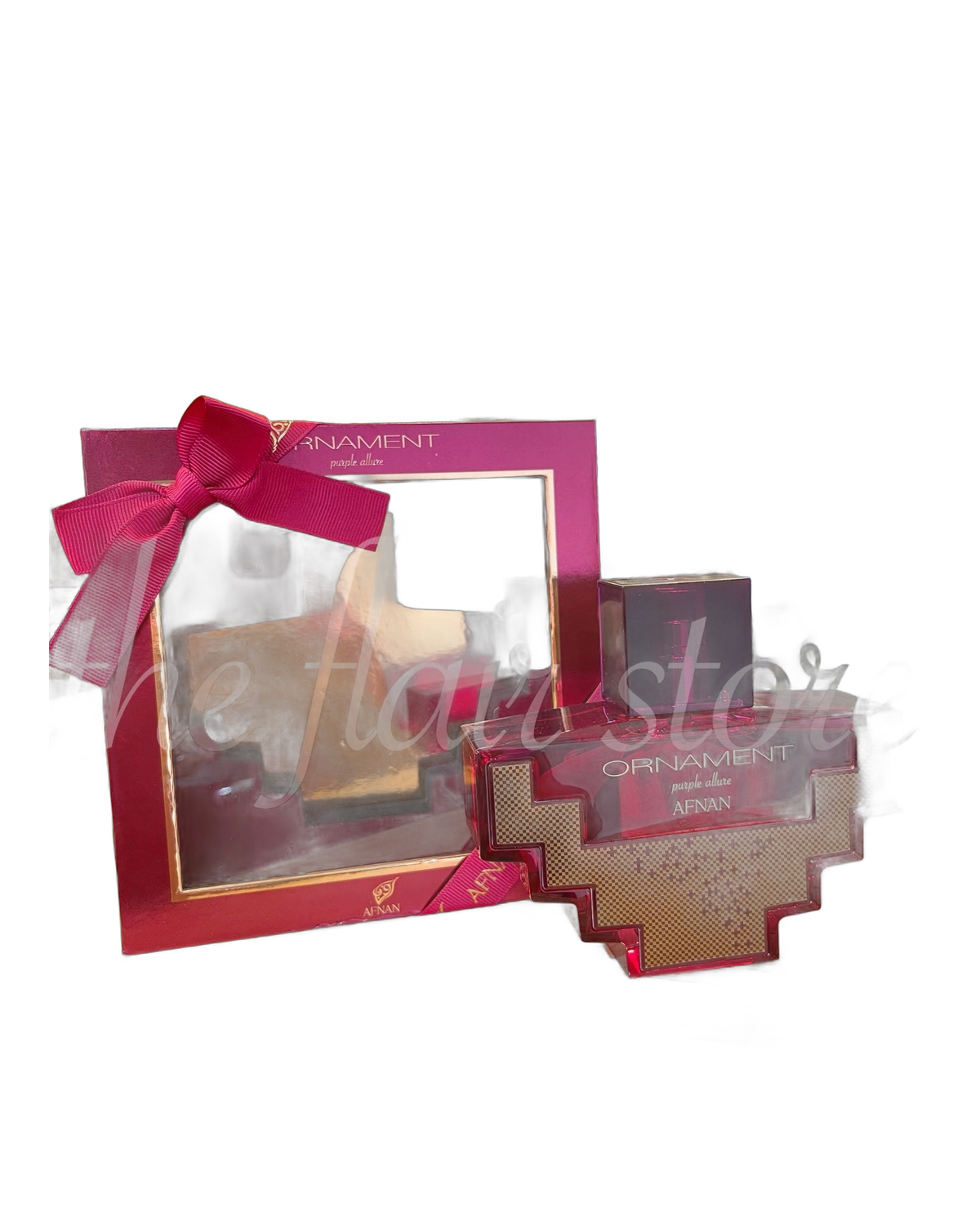 Afnan Kit Ornament Purple Allure Edp 100ML + Shower Gel
