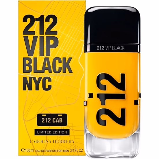 Carolina Herrera 212 Vip Black Cab Limited Edition