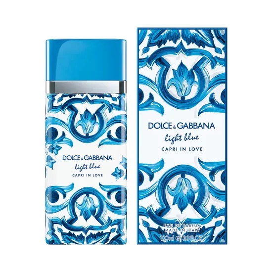 Dolce & Gabbana Light Blue Capri In Love