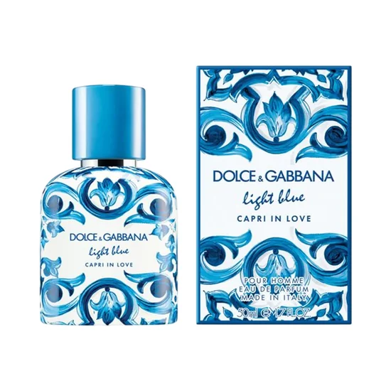 Dolce & Gabbana Light Blue Capri In Love