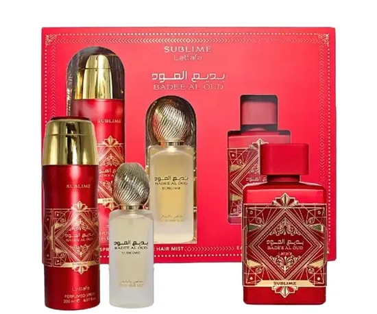 Kit Lattafa Badee Al Oud Sublime 3P
