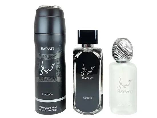 Kit Lattafa Hayaati Black 3P