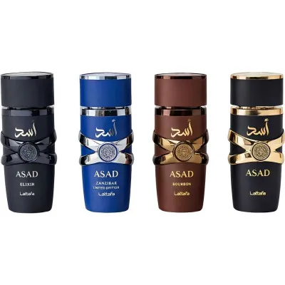 Kit Lattafa Asad Collection 4X25ML — 2