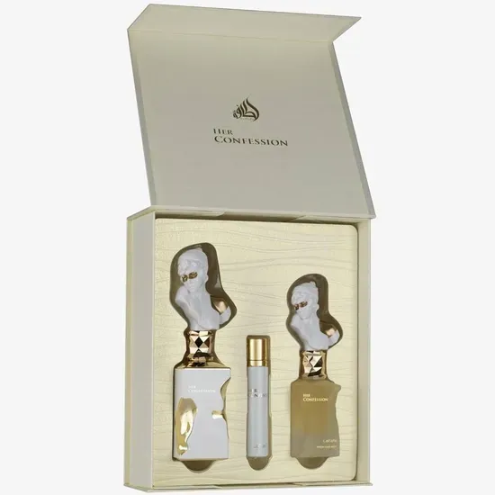 Lattafa Kit Her Confession 100ML+12ML+50ML Hair