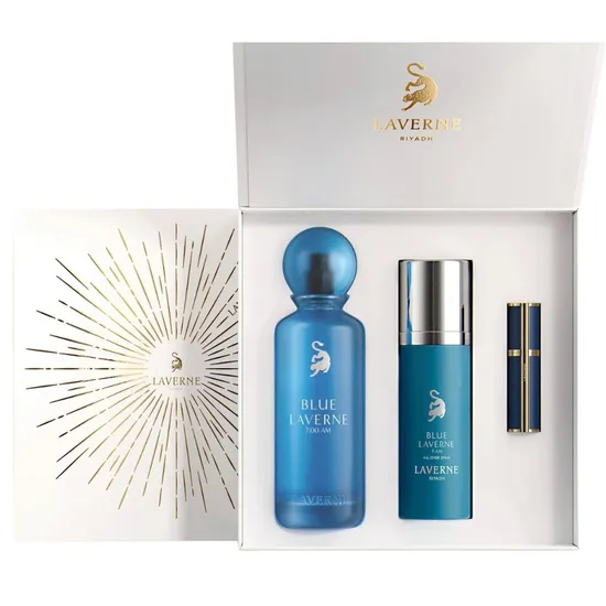 Laverne Riyadh Blue Laverne 7:00 AM Edp 200ML + Spray