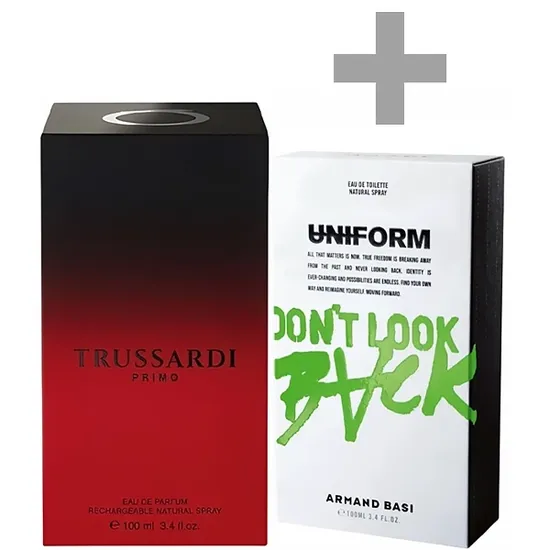 Masculino Trussardi Primo Edp 100ML + Perfume Unissex Armand Basi Dont Look Bac