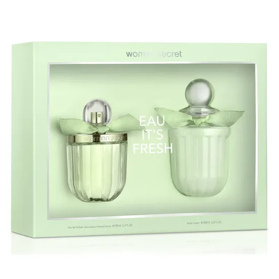 Women'Secret Kit Set Its Fresh Edt 100ML + Body Lotion