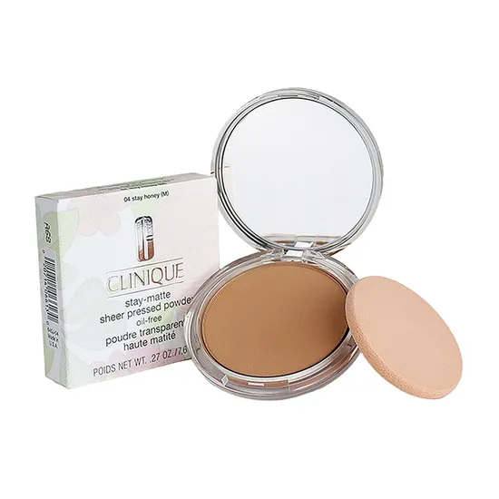 Clinique Stay-Matte 04 Stay Honey · Pó
