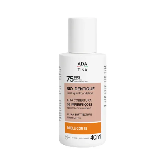 Adatina Bio.Identique SPF75 Miele 35 · Protetor Solar