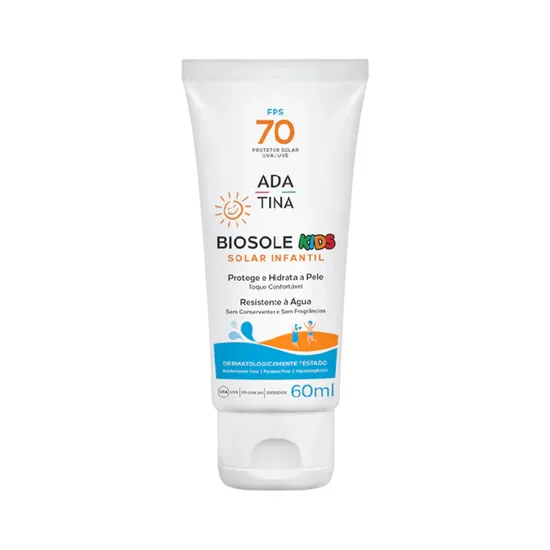 Adatina Biosole Kids Hipoalergénica SPF70 · Protetor Solar