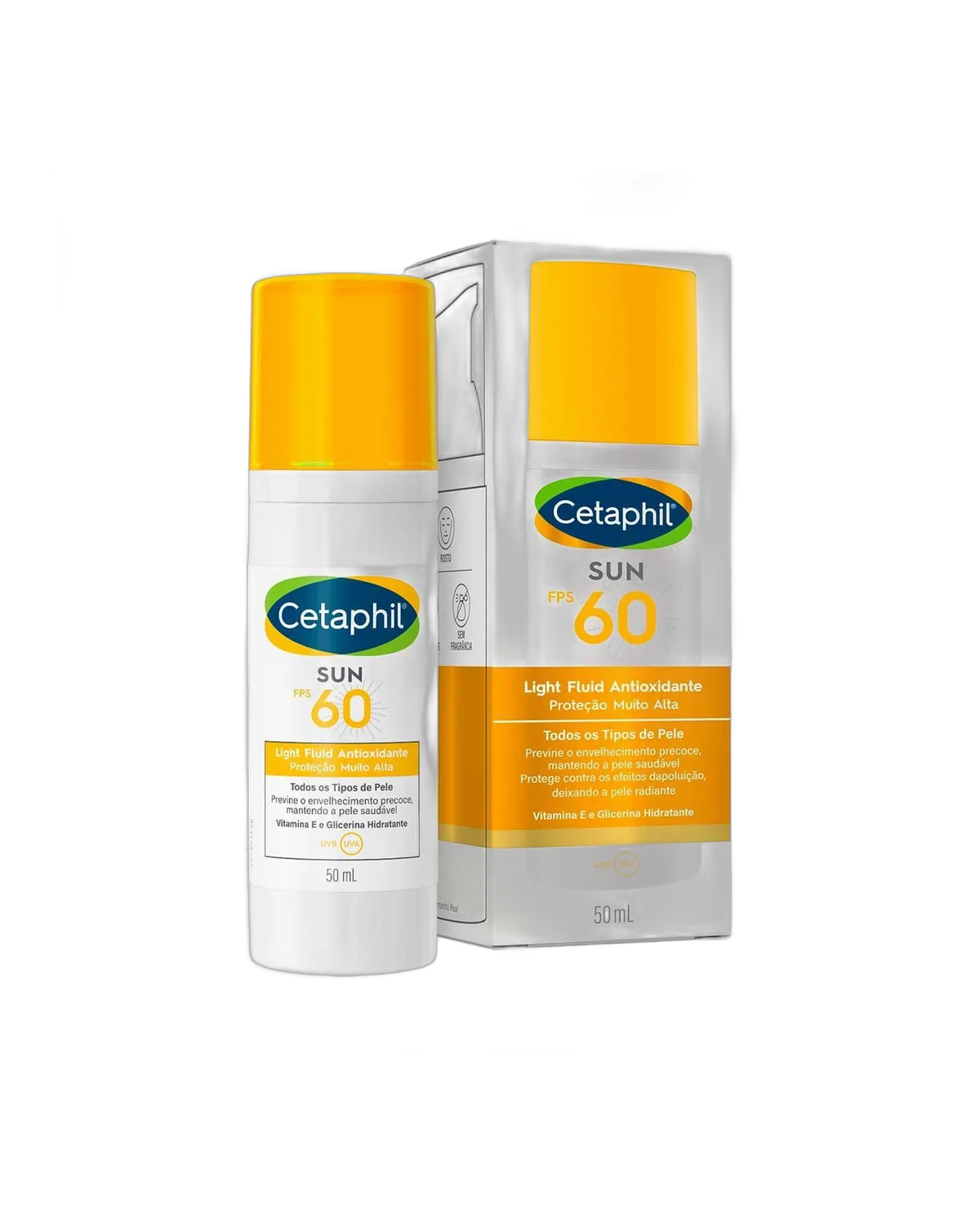 Cetaphil Daily Facial SPF50+ · Protetor Solar