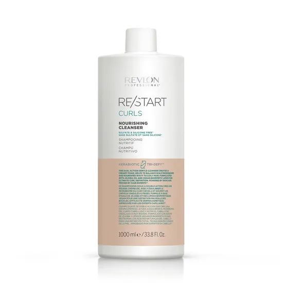 Revlon Shampoo Restart Curls Nourishing Cleanser