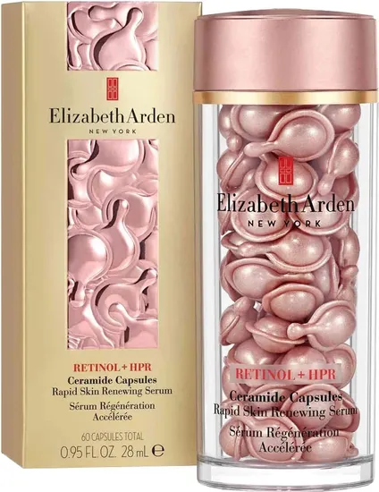 Renovação Facial Elizabeth Arden Retinol + HPR Ceramida 28ML (60 Cápsula) · Sérum Facial