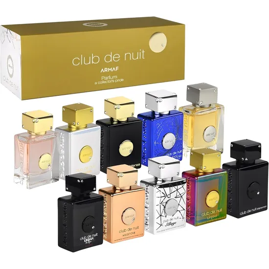 Set Mini Perfume Armaf Club de Nuit Parfum - Unissex 5ML X