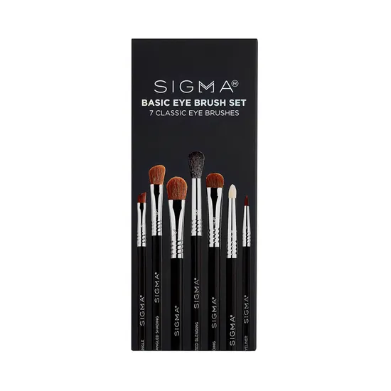 Set de Brochas Sigma Basic Eye Brush 7 Piezas · Pincel