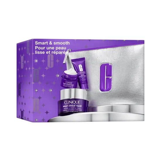 Set de Cosméticos Clinique Smart & Smooth Smart Clinical Repair 4 Piezas · Kit
