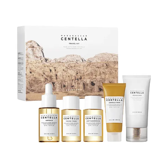 Set de Cosméticos SKIN1004 Madagascar Centella Travel Kit 5 Piezas