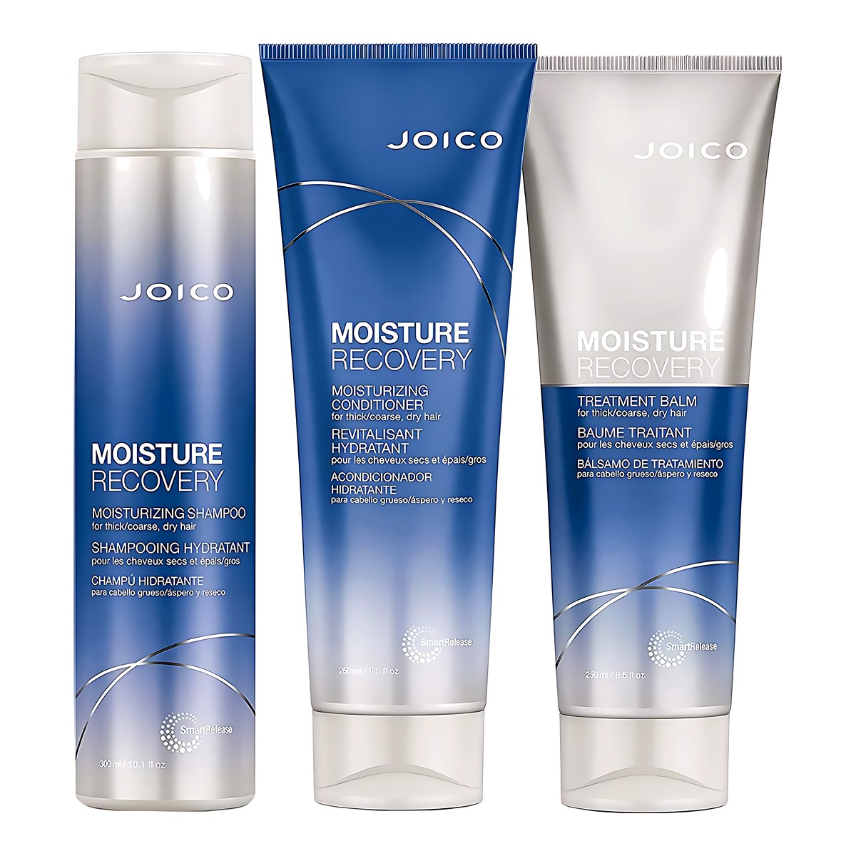 Shampoo e Condicionador Joico Moisture Recovery 300ML / 250ML + Máscara 250ML